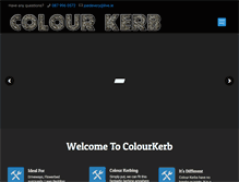 Tablet Screenshot of colourkerb.com